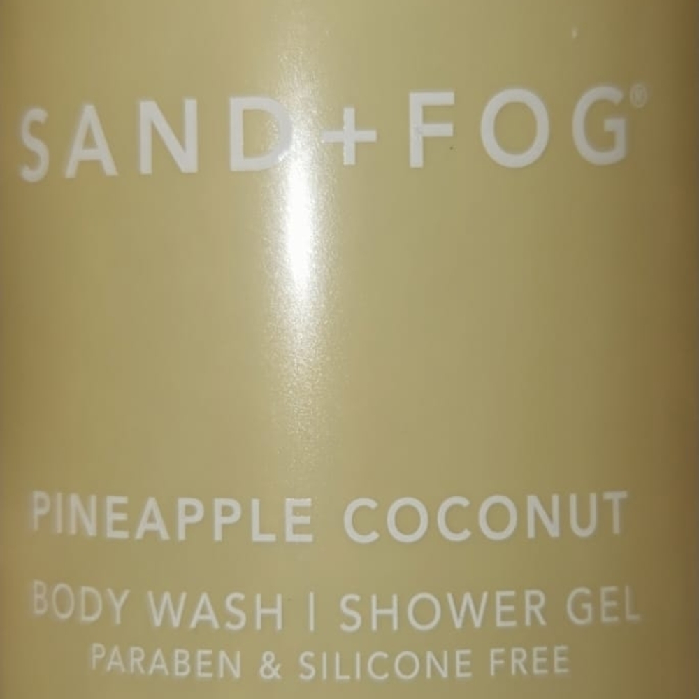 Cream Body Wash Pineapple Coconut Paraben-Free
